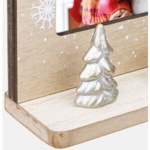 ZEP LS7546 Marco de madera Alpbach 10x15 cm Decoración navideña
