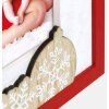 ZEP ZT3768 Vipiteno Marco de Madera Blanco Rojo 15x20 cm Vertical