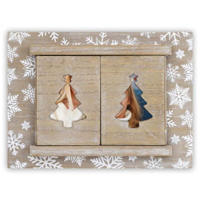 ZEP VP2264 Valtellina A Marco de madera 10x15 cm Marrón Blanco