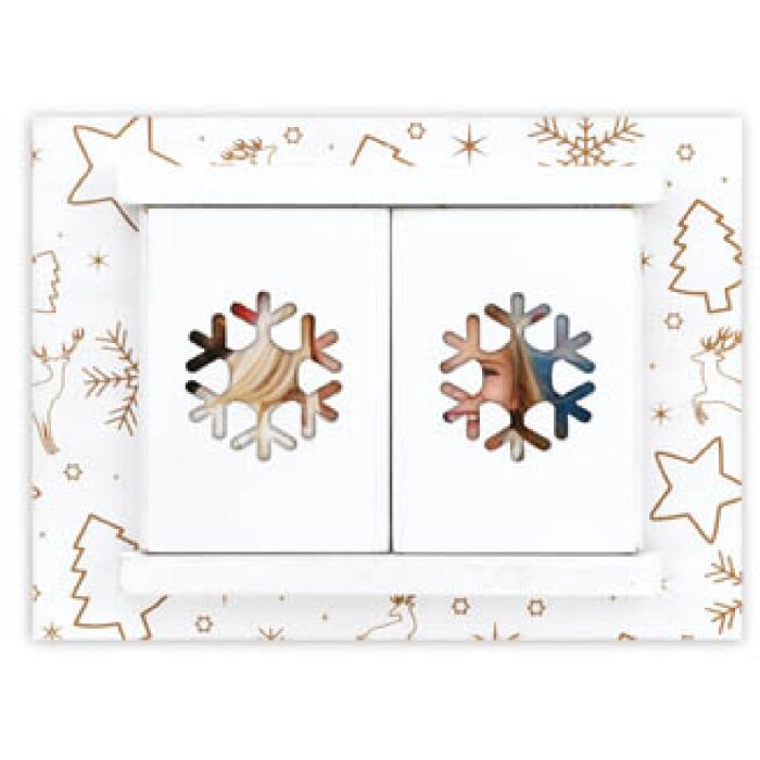 ZEP VP2364 Valtellina B Marco de madera blanco 10x15 cm