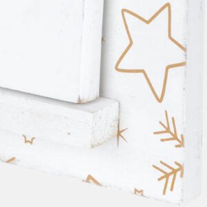 ZEP VP2364 Valtellina B Marco de madera blanco 10x15 cm