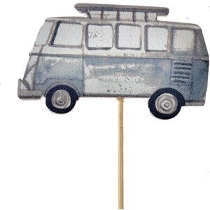 Clayre & Eef 65651 Enchufe planta bus madera vintage...