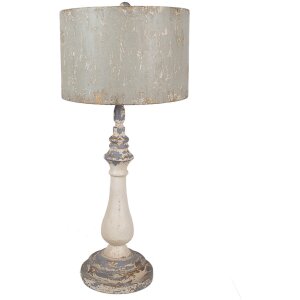 Clayre & Eef 5LMC0040 Sobremesa Hierro Beige Gris...