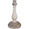 Clayre & Eef 5LMC0040 Sobremesa Hierro Beige Gris Ø 33x75 cm E27 max 60W