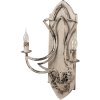 Clayre & Eef 5LMP377 Aplique 41x17x60 cm Beige-Marrón E14 Pátina Vintage
