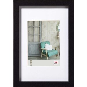 Marco de madera Walther Stockholm 18x24 Negro con...