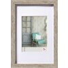 Walther Stockholm Marco de madera 18x24 Gris MDF Perfil de bloque Passepartout