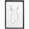 Walther NW824B Marco de madera silueta 18x24 cm Negro