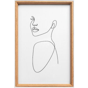 Marco de madera Walther Silhouette 18x24 cm haya lavada...
