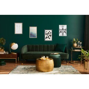 Marco de madera Walther Silhouette NW824W Blanco 18x24 cm Moldura MDF Cristal transparente