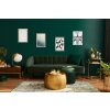 Marco de madera Walther Silhouette NW824W Blanco 18x24 cm Moldura MDF Cristal transparente