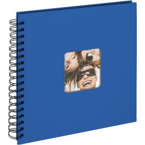 Walther álbum espiral Fun azul real 26x25 cm 40...