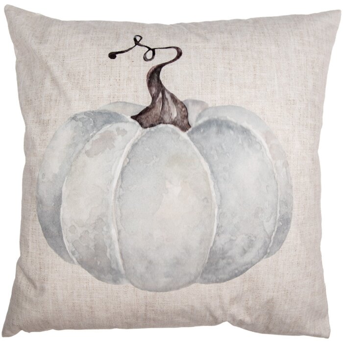 Clayre & Eef CSP21 Funda de Cojín Beige Gris Estilo Campestre 45x45 cm