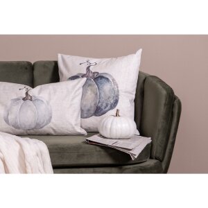 Clayre & Eef CSP21 Funda de Cojín Beige Gris Estilo Campestre 45x45 cm