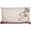 Clayre & Eef LFJ36 Funda de cojín 30x50 cm Beige Marrón Estilo rústico