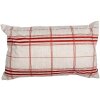 Clayre & Eef NWV36-4 Funda de Cojín Beige Motivo Ciervo Rojo Estilo Campestre 30x50 cm