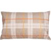 Clayre & Eef PPS36-1 Funda de Cojín Motivo Calabaza Beige Naranja 30x50 cm Estilo Campestre