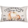 Clayre & Eef PPS36-2 Funda de Cojín Beige Naranja Country Style 30x50 cm Poliéster