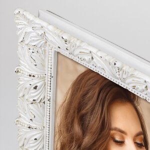 ZEP Marco de resina Sabletes Blanco Vintage 10x15 13x18 15x20 cm