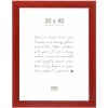 Deknudt S226K4 Marco Madera Rojo 30.0 x 40.0 cm