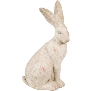 Clayre & Eef 6TE0544 Decoración Conejo Beige...