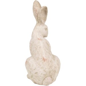 Clayre & Eef 6TE0544 Decoración Conejo Beige 19x15x35 cm