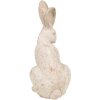 Clayre & Eef 6TE0544 Decoración Conejo Beige 19x15x35 cm