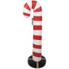 Clayre & Eef 5MG0047 Decoración Bastón de Caramelo Rojo Blanco 91 cm