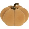 Clayre & Eef Decoración Calabaza Oro Amarillo Cerámica Ø 18x14 cm
