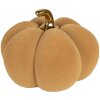 Clayre & Eef Decoración Calabaza Oro Amarillo Cerámica Ø 18x14 cm
