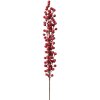 Clayre & Eef 65850 Rama decorativa navideña roja para arreglos festivos