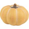 Clayre & Eef 6CE1759 Decoración Calabaza Cerámica Amarillo Marrón Ø 15x10 cm
