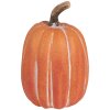 Clayre & Eef 6CE1763 Calabaza Decorativa Cerámica Naranja Marrón Ø 12x17 cm