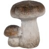 Clayre & Eef 6CE1767 Decoración Setas Cerámica Marrón Blanco 6x5x7 cm