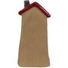 Clayre & Eef 6CE1775 Casa Decorativa Cerámica Marrón Rojo 10x7x19 cm Estilo Campestre