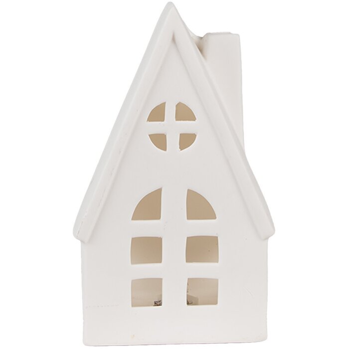 Clayre & Eef 6CE1794 Decoración Casa LED Porcelana Beige 9x6x15 cm