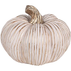 Clayre & Eef 6CE1801 Calabaza decorativa dorada...