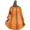 Clayre & Eef 6CE1803 Calabaza Decorativa Cerámica Naranja Verde Ø 12x17 cm