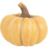 Clayre & Eef 6MG0045 Calabaza decorativa naranja Ø 28x23 cm Óxido de magnesio Decoración otoñal