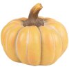 Clayre & Eef 6MG0045 Calabaza decorativa naranja Ø 28x23 cm Óxido de magnesio Decoración otoñal