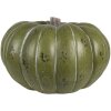 Clayre & Eef 6MG0046 Calabaza decorativa Verde Gris Ø 35x21 cm Óxido de magnesio
