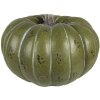 Clayre & Eef 6MG0046 Calabaza decorativa Verde Gris Ø 35x21 cm Óxido de magnesio