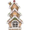 Clayre & Eef 6MG0051 Decoración Casa LED Marrón Blanco 24x11x41 cm 2xAAA