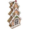 Clayre & Eef 6MG0051 Decoración Casa LED Marrón Blanco 24x11x41 cm 2xAAA