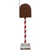 Clayre & Eef 6Y5629 Buzón Marrón 14x8x37 cm Decoración navideña estilo campestre