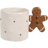 Clayre & Eef 6CEMU0152 Taza Mango Hombre de Jengibre 325 ml Beige Marrón