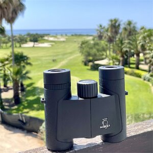 Prismáticos Noblex NF 10x25 Inception negro impermeable 10 aumentos