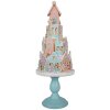 Clayre & Eef 5PR0136 Casa Decorativa Colores Pasteles Azul Rosa Ø 24x59 cm Poliresina