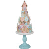 Clayre & Eef 5PR0136 Casa Decorativa Colores Pasteles Azul Rosa Ø 24x59 cm Poliresina