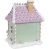 Clayre & Eef 6PR4267 Casa Decorativa Navidad Verde Rosa Morado 17x14x21 cm